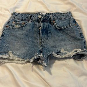 urban outfitters denim shorts